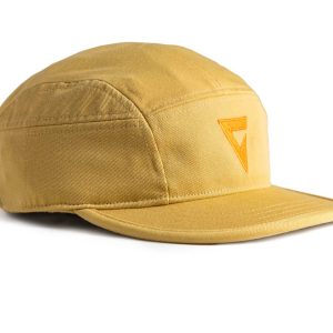 Giant Camper Hat (Prairie Yellow w/Orange Logo) (Universal Adult)