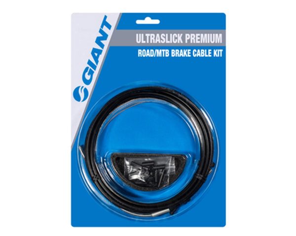 Giant UltraSlick Premium Brake Cable Kit (Black) (Stainless) (Road & Mountain) (1.5mm) (1350/2350mm)