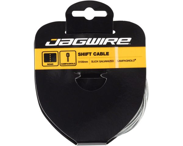 Jagwire Sport Slick Tandem Derailleur Cable (For Campagnolo) (1.1mm) (3100mm) (Galvanized)