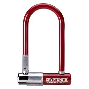 Kryptonite KryptoLok Mini-7 U-Lock (Merlot) (3.25 x 7")