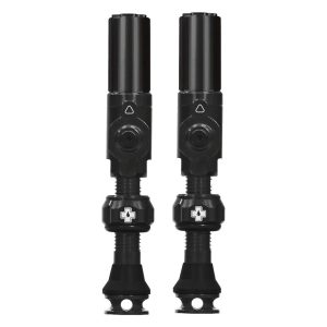 Muc-Off Big Bore Hybrid Tubeless Valves (Black) (Pair) (Medium) (35mm)