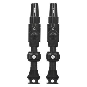 Muc-Off Big Bore Lite Tubeless Valves (Black) (Pair) (Medium) (35mm)