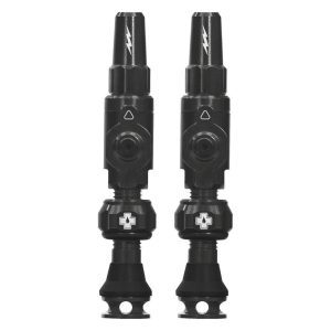 Muc-Off Big Bore Lite Tubeless Valves (Black) (Pair) (Small) (30mm)