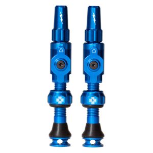 Muc-Off Big Bore Lite Tubeless Valves (Blue) (Medium) (35mm)