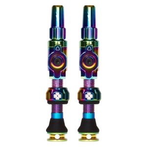 Muc-Off Big Bore Lite Tubeless Valves (Iridescent) (Medium) (35mm)