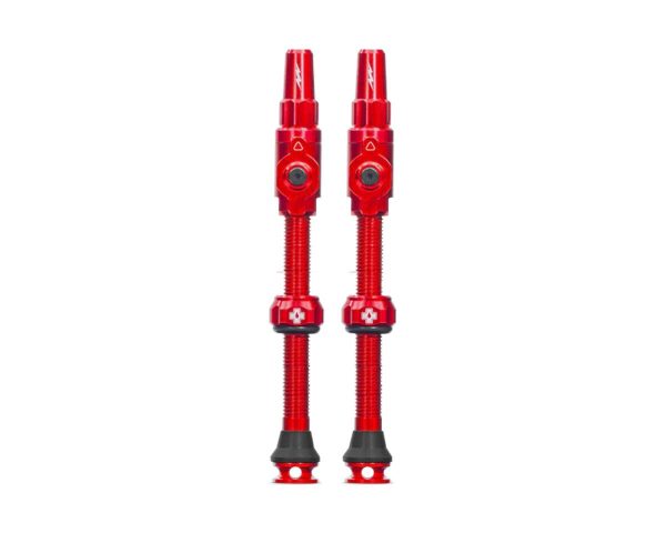 Muc-Off Big Bore Lite Tubeless Valves (Red) (Pair) (Large) (45mm)