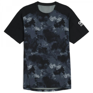 Outdoor Research | Freewheel Mtb Short Sleeve Jersey Men's | Size Small In Black Cloud Scape/black | Spandex/polyester