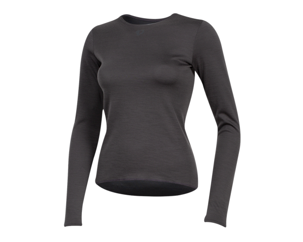 Pearl Izumi Women's Merino Thermal Long Sleeve Base Layer (Phantom) (M)