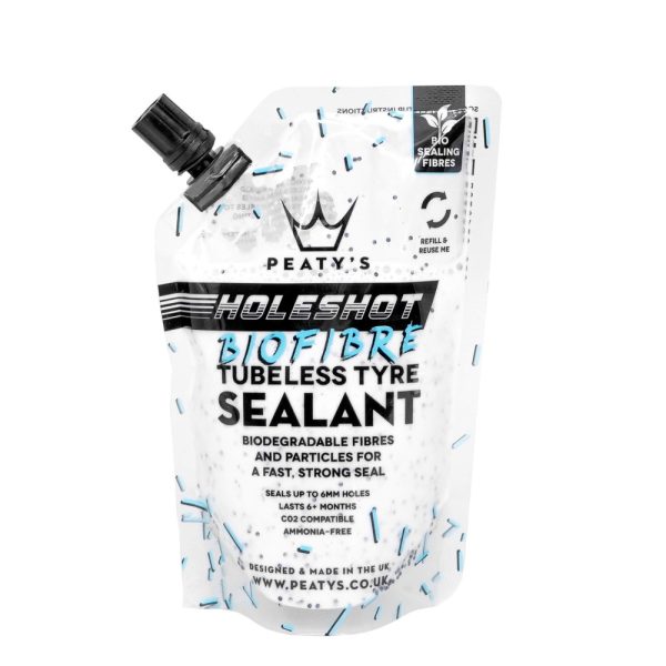 Peaty's Holeshot BioFibre Tubeless Tyre Sealant 120ml