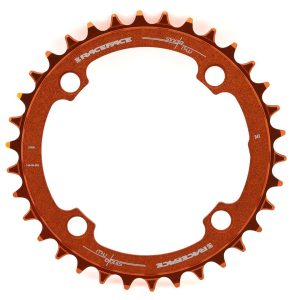 Race Face Narrow-Wide Chainring (Orange) (1 x 9-12 Speed) (104mm BCD) (Single) (34T)