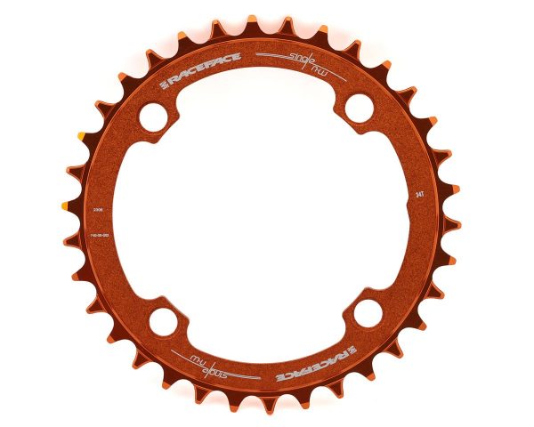 Race Face Narrow-Wide Chainring (Orange) (1 x 9-12 Speed) (104mm BCD) (Single) (34T)