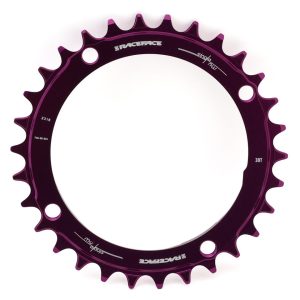 Race Face Narrow-Wide Chainring (Purple) (1 x 9-12 Speed) (104mm BCD) (Single) (30T)