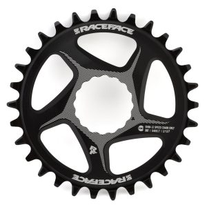 Race Face Narrow-Wide Cinch Direct Mount Chainring (Black) (Shimano 12 Speed) (Single) (30T) (Alumin