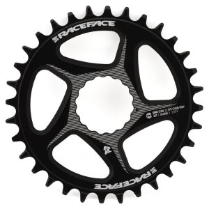 Race Face Narrow-Wide Cinch Direct Mount Chainring (Black) (Shimano 12 Speed) (Single) (32T) (Alumin