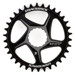 Race Face Narrow-Wide Cinch Direct Mount Chainring (Black) (Shimano 12 Speed) (Single) (34T) (Alumin