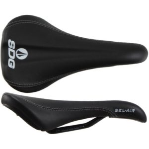 SDG Bel-Air Steel Rail Saddle - Black