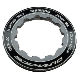 Shimano Dura-Ace CS-R9100 Cassette Lockring (Black)