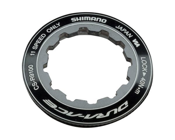 Shimano Dura-Ace CS-R9100 Cassette Lockring (Black)