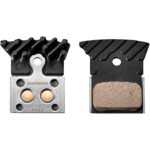 Shimano L04C Disc Brake Pads With Cooling Fins - Sintered - Sintered (metal) / Cooling Fins