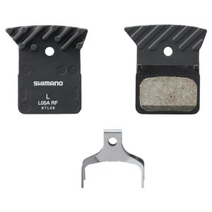 Shimano L05A-RF Disc Brake Pads With Cooling Fins - Resin - Resin / Cooling Fins