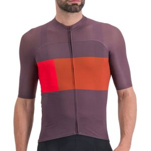 Sportful Snap Short Sleeve Cycling Jersey - Huckleberry / Small