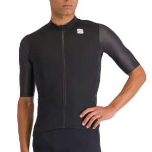 Sportful Supergiara Short Sleeve Jersey - Black / Small