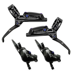 Sram Level Ultimate Rainbow Front And Rear Disc Brake Set - Black / Pair