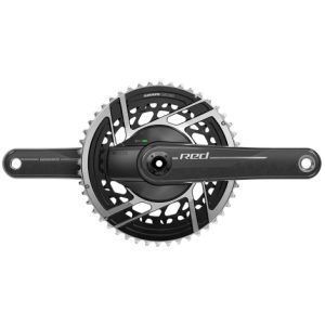 Sram Red AXS E1 DUB Power Meter Chainset - 12 Speed - Black / 50/37 / 172.5mm / 12 Speed