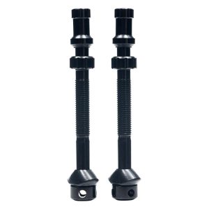 Stan's Exo-Core Tubeless Valve Stems (Black) (Pair) (53mm)