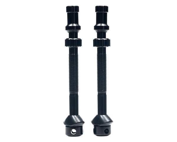 Stan's Exo-Core Tubeless Valve Stems (Black) (Pair) (53mm)