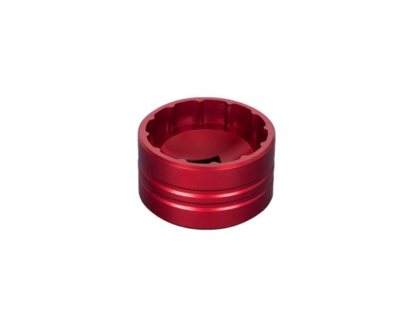 Unior 1671 BSA30 Aluminum Bottom Bracket Socket Tool (Red) (12 Notches) (1/2" Drive)