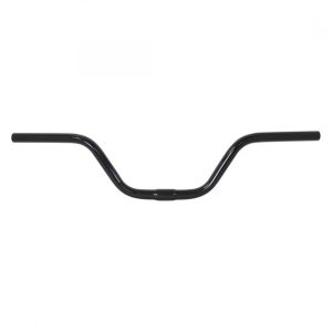 Wald 803 Steel Riser Handlebar (Black) (25.4mm) (5.25" Rise) (27" Width) (2.75" Backsweep)