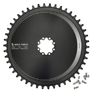 Wolf Tooth Components Direct Mount Aero Chainring (Black) (Drop-Stop B) (Single) (46T) (For SRAM 8-B