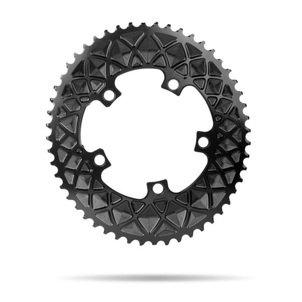 absoluteBLACK Premium Oval 110BCD 5 Bolt Aero Chainring