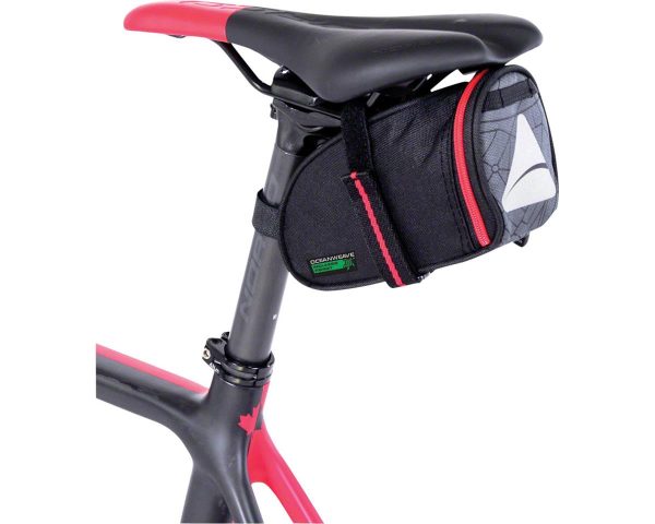 Axiom Seymour Oceanweave Wedge Saddle Bag (Black/Grey) (0.8L)