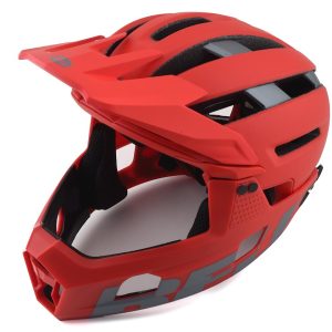 Bell Super Air R MIPS Helmet (Red/Grey) (L)