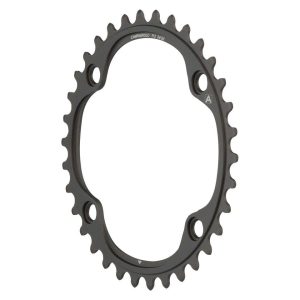 Campagnolo Road Chainrings (Black) (2 x 11 Speed) (112mm Campy BCD) (Super Record/Record/Chorus) (In