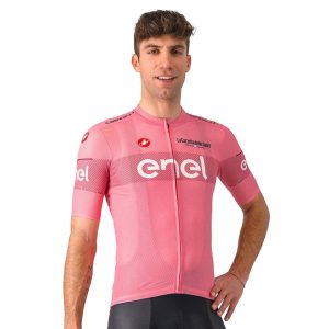 Castelli #Giro107 Classification Short Sleeve Jersey (Rosa Giro) (XL)