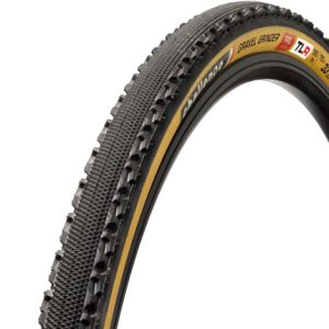 Challenge Gravel Grinder Handmade Tubeless Ready Gravel Tyre - 700c - Black / Tan / Folding / 700c / 36mm