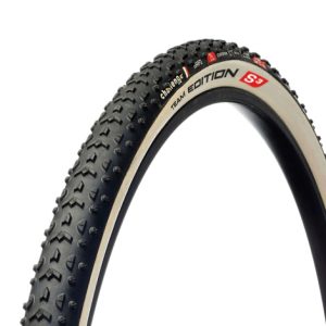 Challenge Grifo Handmade Team Edition Tubular CX Tyre - 28” - Black / White / 28" / Tubular / 33mm