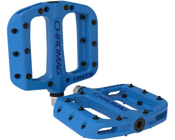 Chromag Synth Composite Platform Pedals (Blue)