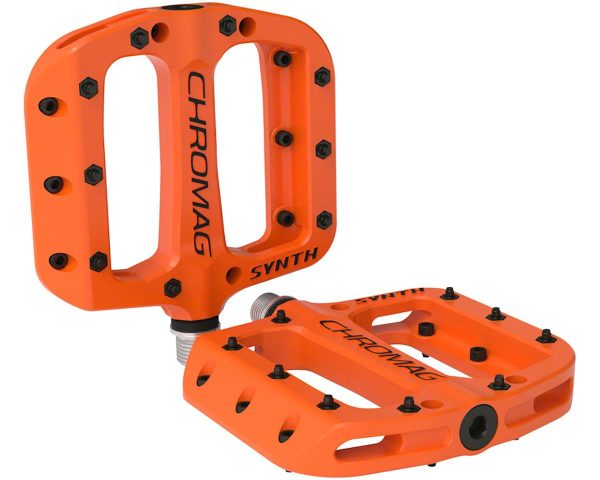 Chromag Synth Composite Platform Pedals (Orange)