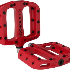 Chromag Synth Composite Platform Pedals (Red)