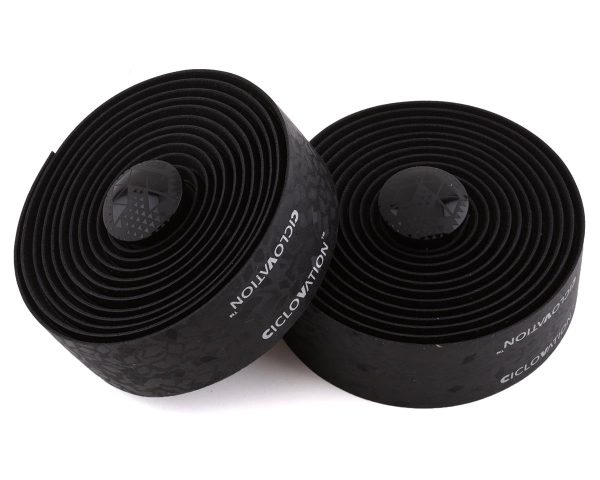 Ciclovation Premium Leather Touch Handlebar Tape (Black Diamond)