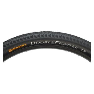 Continental Double Fighter III Tire (Black) (26") (1.9") (Wire)