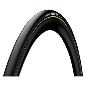 Continental Tempo II Tubular Track Tire (Black) (700c) (19mm) (Folding) (Black Chili)