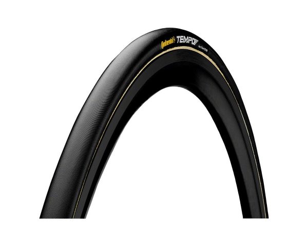 Continental Tempo II Tubular Track Tire (Black) (700c) (22mm) (Folding) (Black Chili)