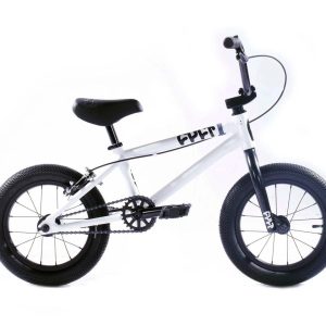 Cult 2025 Juvenile 14" BMX Bike (14.5" Toptube) (Matte White)