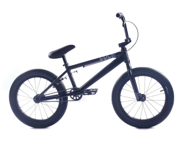 Cult 2025 Juvenile 18" BMX Bike (18" Toptube) (Black)