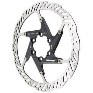 FSA K-Force 2 Piece Disc Brake Rotor (Black) (6-Bolt) (1) (160mm)